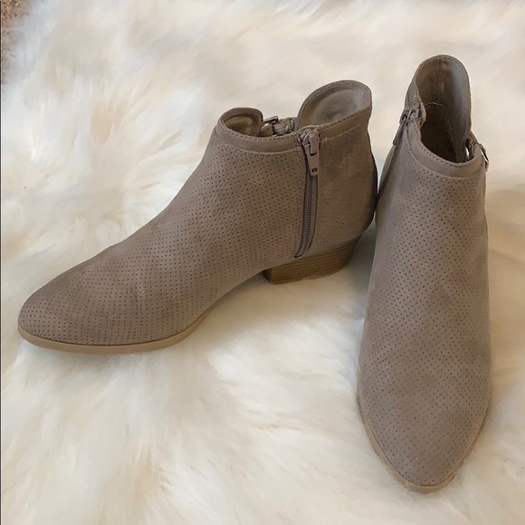 Taupe Booties - Picture 2 of 4